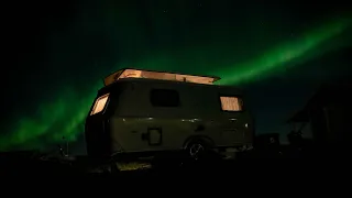 Norwegen, ein Roadtrip mit Wohnwagen, Polarlichtern und Mops im Eriba Touring