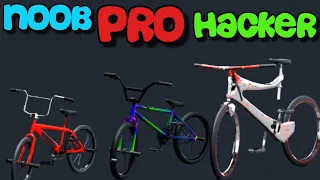 NOOB vs PRO vs HACKER - Touchgrind BMX 2