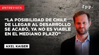 La posibilidad de Chile de llegar al desarrollo se acabó, ya no es viable en el mediano plazo