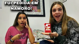 CONTEI PARA ELA QUE FUI PEDIDA EM NAMORO!!