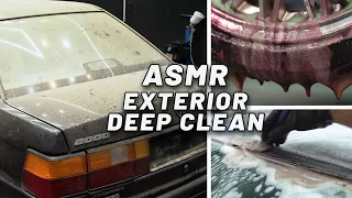 DEEP CLEAN OF A RARE VOLKSWAGEN ASMR | SANTANA GLSI