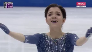 European Championships 2016 Evgenia MEDVEDEVA Free Program