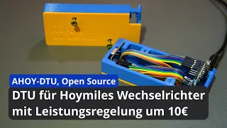 10€ DTU für Hoymiles Wechselrichter mit Leistungsregelung | AHOY-DTU