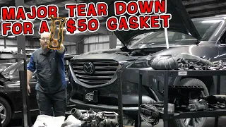 Why does it cost over $4K to replace a simple $50 gasket? CAR WIZARD shares why it costs so much!