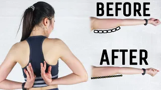 10 MINS EXERCISES TO LOSE ARMS FAT & BACK FAT | In 14 Days