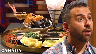 Replicating a Luxurious Seafood Platter | MasterChef Canada | MasterChef World