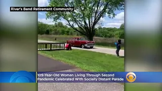 109-Year-Old Woman Living Through Second Pandemic Celebrates Birthday With Socially Distant Parade