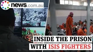 Inside the prison full of ISIS fighters