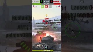 1 vs 4 на Defender Mk. 1/#shorts #motivation #tanks #wotblitz #tanksblitz #moment #gameplay #gaming