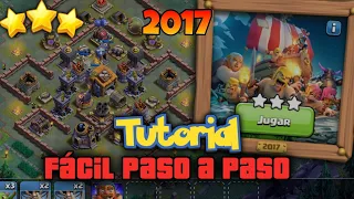 Como COMPLETAR el desafio 2017 TUTORIAL FACIL! | Clash of Clans