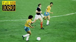 Brazil - Scotland World Cup 1974 | Full highlight -1080p HD | Roberto Rivelino - Jairzinho