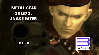 Metal Gear Solid 3 - Ocelot (4K 60FPS) RPCS3