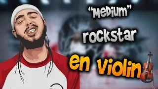 Post Malone - Rockstar en Violín|How to Play,Tutorial,Tab,sheet music,Como Tocar|Manukesman