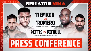 Press Conference Bellator 297: Nemkov vs. Romero