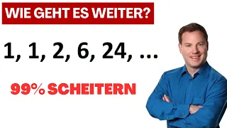 Fast keiner findet die nächste Zahl! | Zahlenreihe/Zahlenfolge