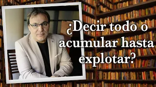 Gabriel Rolón - ¿ Decir todo o acumular hasta explotar ?