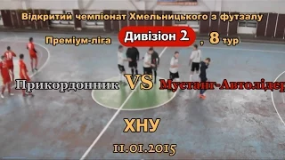 «Прикордонник» – «Мустанг-Автолідер» – 10:0 (11.01.2015) Дивізіон 2, 8-й тур