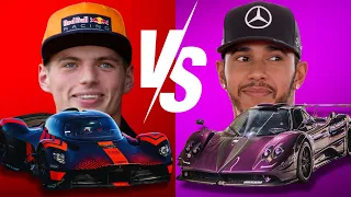 Lewis Hamilton vs Max Verstappen Car Collection