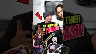 Satriani witnesses the birth of Thrash while teaching Kirk Hammett and more! 🤯🎸 @MastersofShred