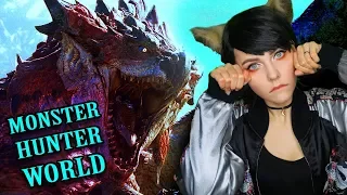 ОХОТА НА МОНСТРОВ С КОТАМИ! MONSTER HUNTER: WORLD