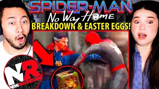 SPIDER-MAN NO WAY HOME | NEW ROCKSTARS Breakdown! | More Easter Eggs & Things You Missed Reaction