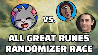 Elden Ring ALL GREAT RUNES Randomizer Race vs. star0chris & captain_domo