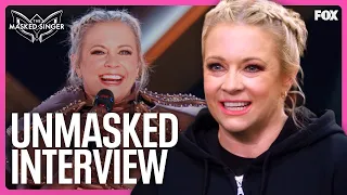 Unmasked Interview: Lamp (Melissa Joan Hart) | Season 9 Ep. 9 | The Masked Singer