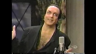 KISS - Paul Stanley on Open Mike promoting Phantom Of The Opera - 1999