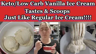 The Best Keto Vanilla Bean Ice Cream 2.0 | My First Recipe, Upgraded | Lower Carb & Just as Creamy