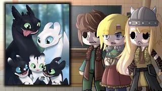 HTTYD Reacts To The Future // HTTYD // Gacha React