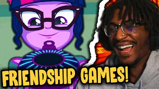 TWO TWILIGHTS!? | Equestria Girls Friendship Games Movie REACTION |