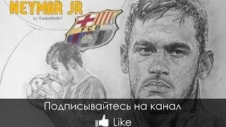 SpeedPainting FS - NEYMAR JR (FC Barcelona) by VadimKozlov