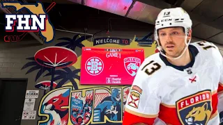 Sam Reinhart, Florida Panthers Prep For Game 2 vs. Boston Bruins