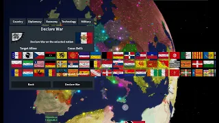 United Kingdom recreates / forms the British Empire again! ( Rise of Nations Roblox )