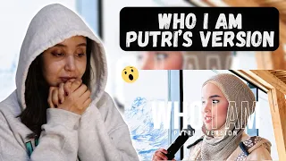 Putri Ariani - Who I am ( Putri's Version ) REACTION