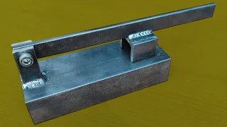 A welder really knows how to make a simple DIY metal bending tool || KaKa Welding