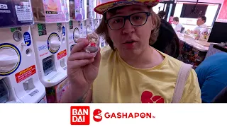 Official Bandai Gashapon Store in Little Tokyo - Vlog (I WON)