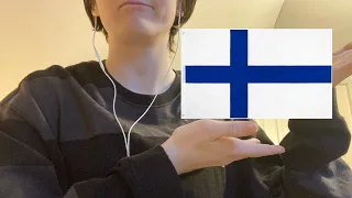 ASMR Trying to speak Finnish (Finnish sentences + some chit chat)