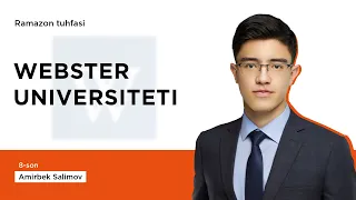 Webster Universiteti | Amirbek Salimov