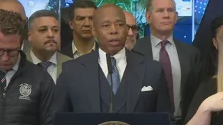 Mayor Adams, NYC officials give update on earthquake