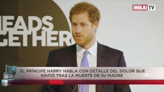 El príncipe Harry habló en detalle del dolor que sintió tras la muerte de Lady Di | La Hora ¡HOLA!