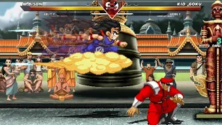 M. BISON VS KID GOKU - VERY INCREDIBLY EXCITING FIGHT !