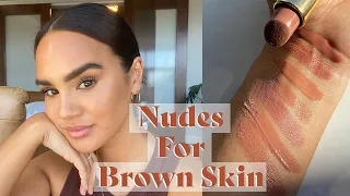 Nude Lip Colors For Brown Girls + Tan Skin