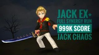 DFFOO [GL] Jack Chaos - Jack EX+ Showcase Full Synergy Run (999k Score)