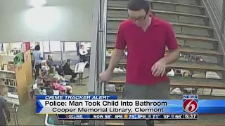 Police: Man lured child into bathroom