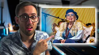 Joni Mitchell Performs For The FIRST TIME in 9 YEARS | Pianist Reacts
