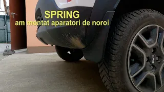 Dacia Spring cu aparatori de noroi de pe Renault K-ZE