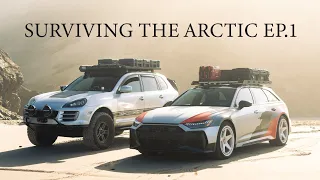 Driving to the Arctic Ocean - Lifted Cayenne and RS6 Avant - Part 1