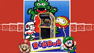 Dig Dug (Arcade) 1982 Full Game 100% Walkthrough