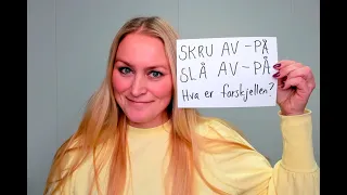 Video 945 SKRU AV og PÅ - SLÅ AV og PÅ